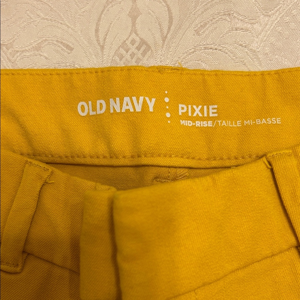 Old Navy Pixie Mustard Pants - image 2